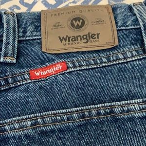 Mens Wrangler jeans.